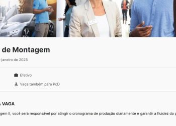 Vagas Operador De Montagem Para Trabalhar Na Fábrica Da BMW, Cadastre-se