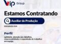 Empresa está selecionando Auxiliar de produção; Envie seu currículo!