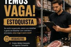 Empresa está selecionando Estoquista; Envie seu currículo!