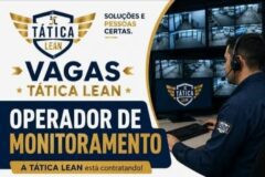 Seleção para vaga de Operador de monitoramento; Envie seu currículo!