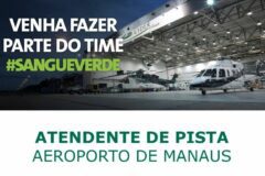 Líder aviação está selecionando Atendente de Pista Aeroporto Manaus; Envie seu currículo!