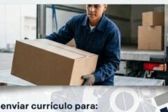 Empresa está selecionando Ajudante de caminhão; Envie seu currículo!