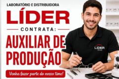 Laboratório e distribuidora líder seleciona Auxiliar de produção; Envie seu currículo!