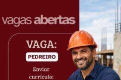 Empresa está selecionando Pedreiro; Envie seu currículo!