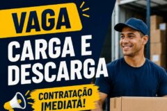 Empresa está selecionando Ajudante de carga e descarga; Envie seu currículo!
