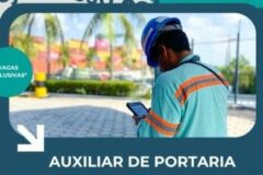 Super Terminais está selecionando Auxiliar de portaria; Envie seu currículo!